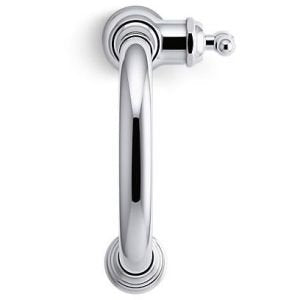 KOHLER Artifacts Single-Hole Kitchen Sink Faucet with 16" Pull-Down spout and Turned Lever Handle, DockNetik Magnetic Docking System, and 3-Function sprayhead Featuring Sweep and BerrySoft Spray