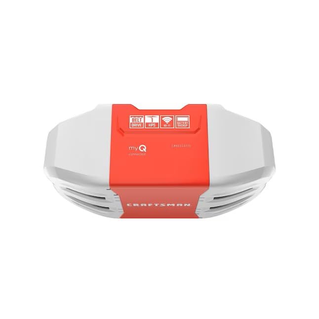 CRAFTSMAN 3/4-HP Smart Belt Drive Garage Door Opener Wi-fi Compatibility