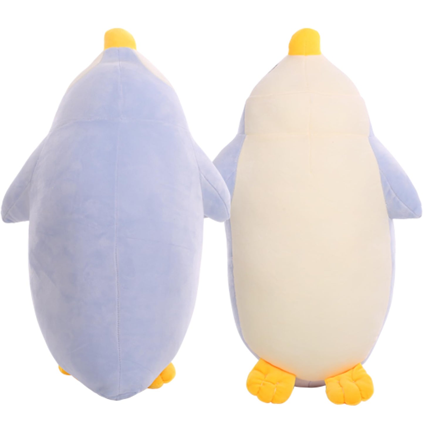 DENTRUN Penguin Stuffed Animals Bulk, Cute Penguin Plush Doll Play Toys for Kids Girls Boys Adults Birthday Xmas Halloween Present Adorable Soft Plushies, 12.20/18.11/22.44/25.98 Inchs, Blue, Black