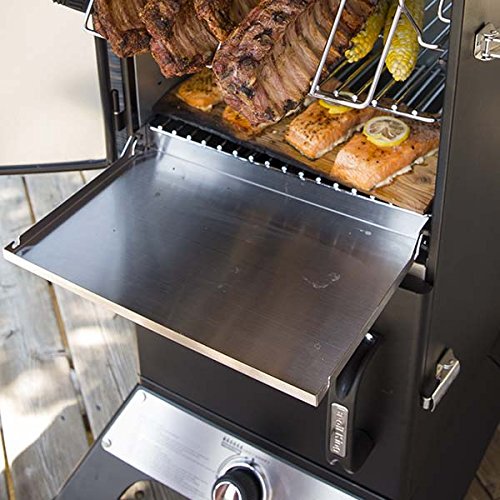 Broil King 923610 Vertical Charcoal Cabinet Smoker, Black