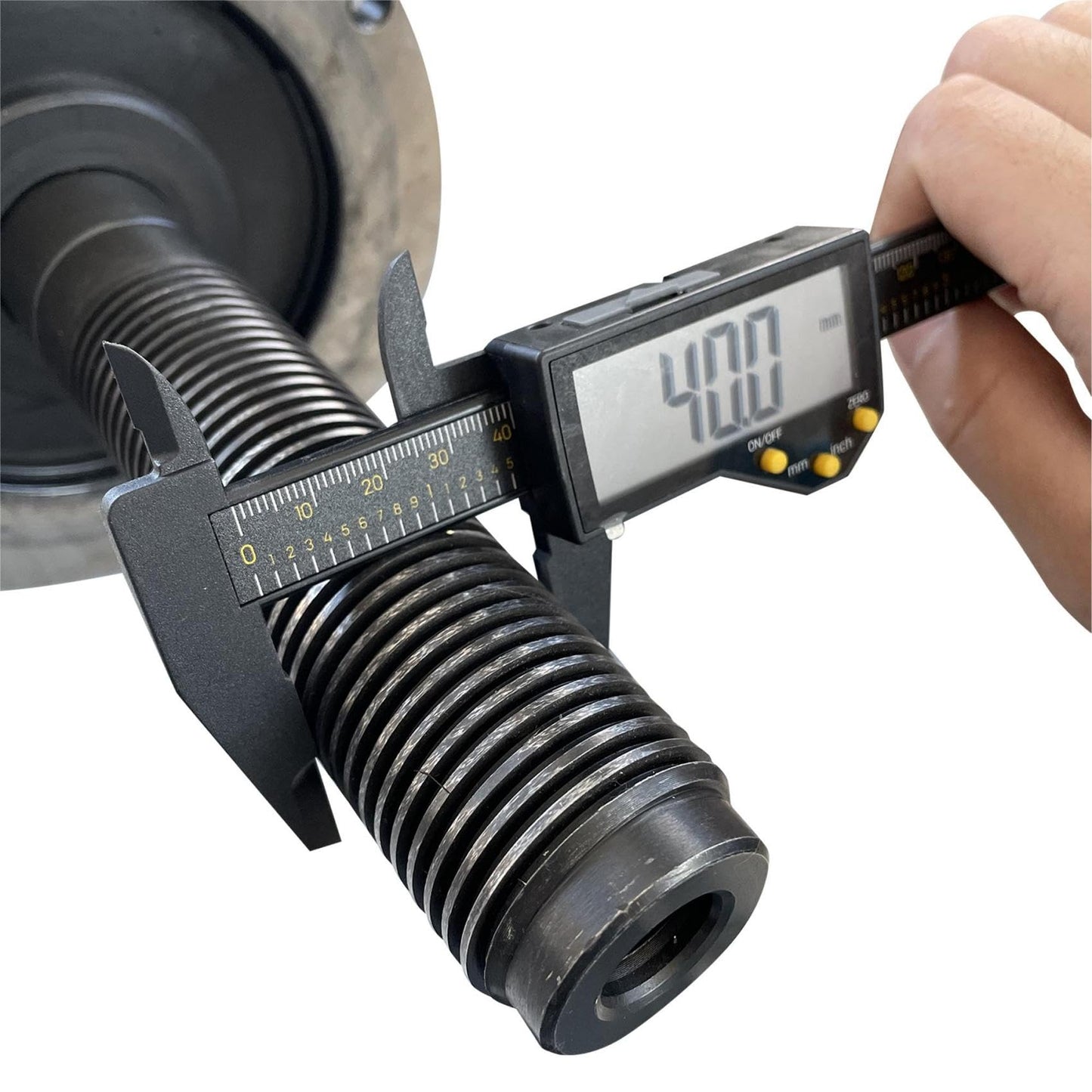 RebarTech Wheel Balancer Cone Set for Tire Balancing Machine with 40mm Shaft, Taper Cones Kit from 2.07" - 4.79", 9 pcs, Tire Repair, Tyre Balance Accessory