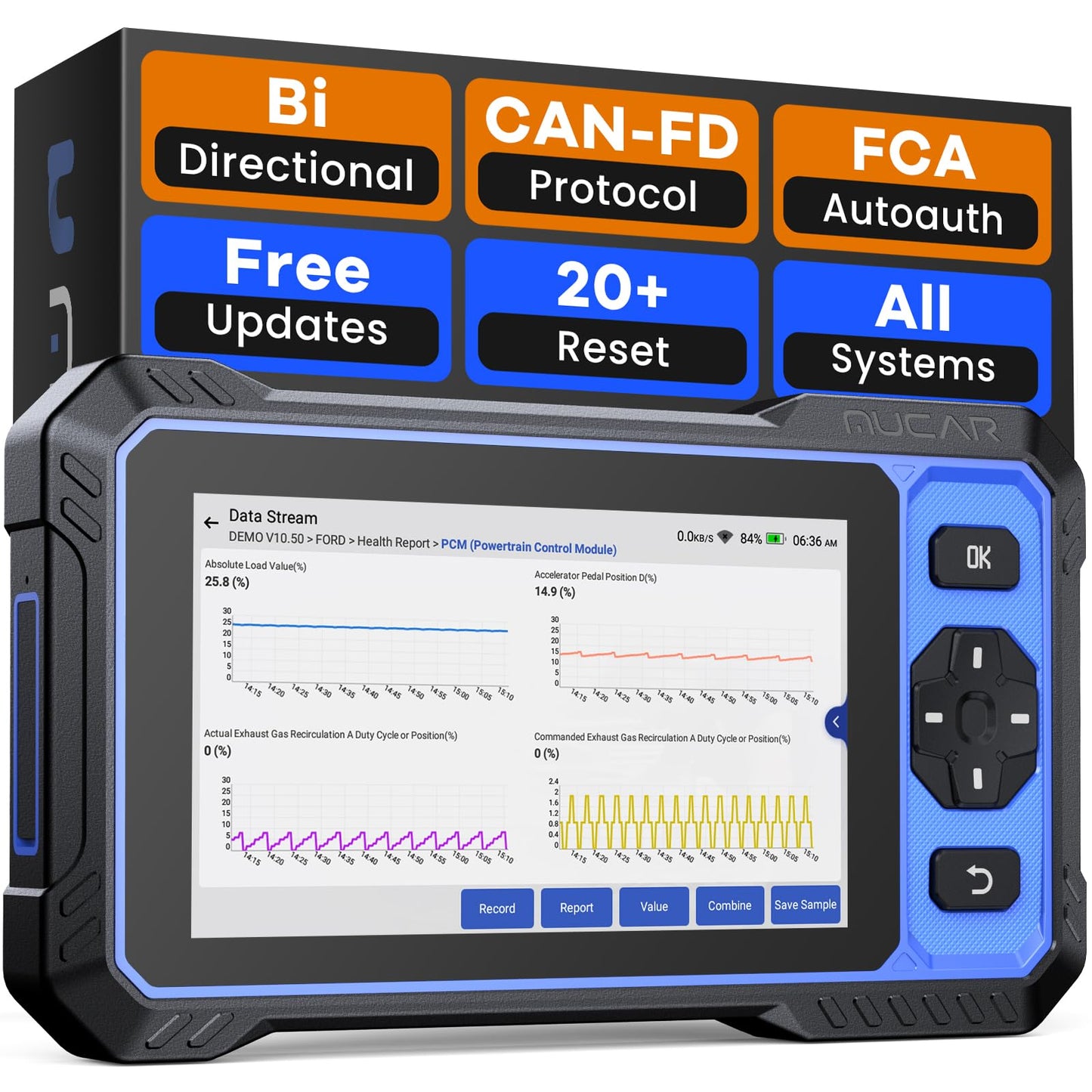 MUCAR 682 + BT200 OBD2 Scanner Diagnostic Tool
