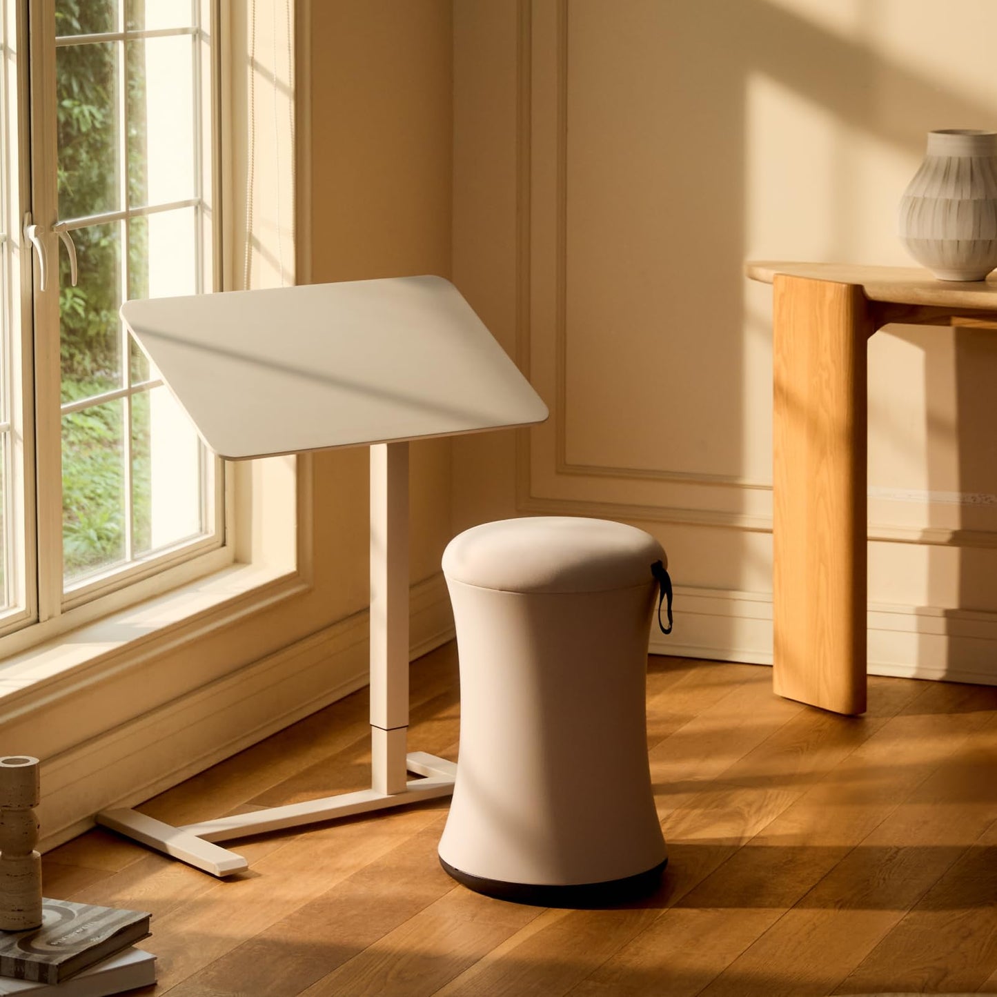 TopJob Boba Chair Stylish Ergonomic Active Wobble Stool, ADHD Chair, Improves Posture and Focus, Ergonomic with Height Adjustable Stool for Adults Children for Home Office