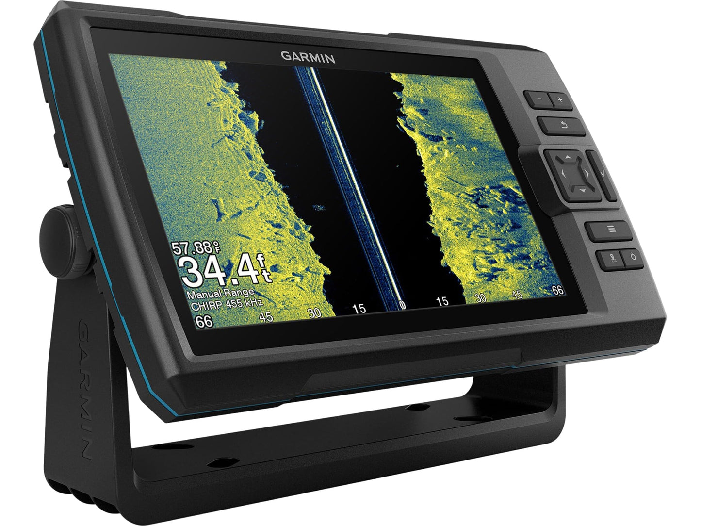 Garmin Striker Vivid 9sv, Easy-to-Use 5-inch Color Fishfinder and Sonar Transducer, Vivid Scanning Sonar Color Palettes, 9 inch (010-02554-00)