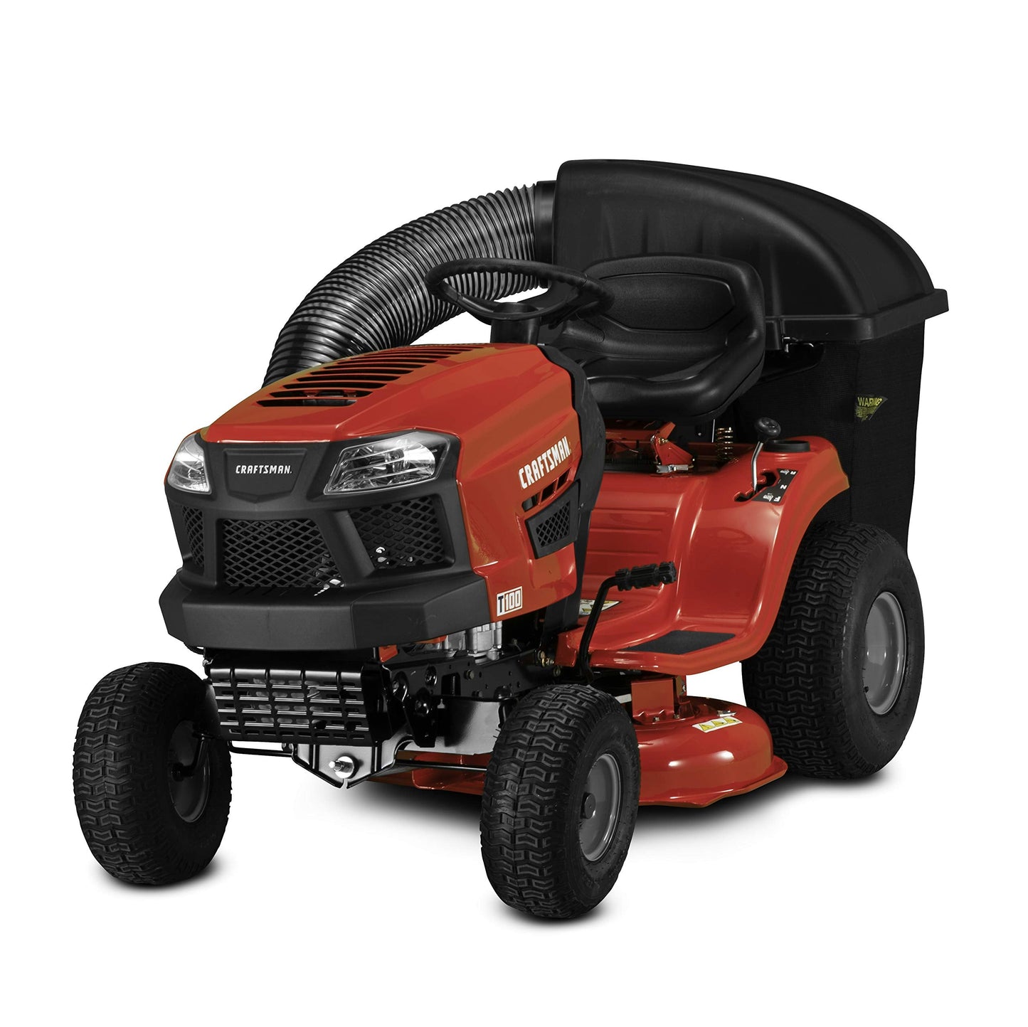 CRAFTSMAN CMXGZAMA30045 36-Inch Double Bagger Riding Mowers, Black