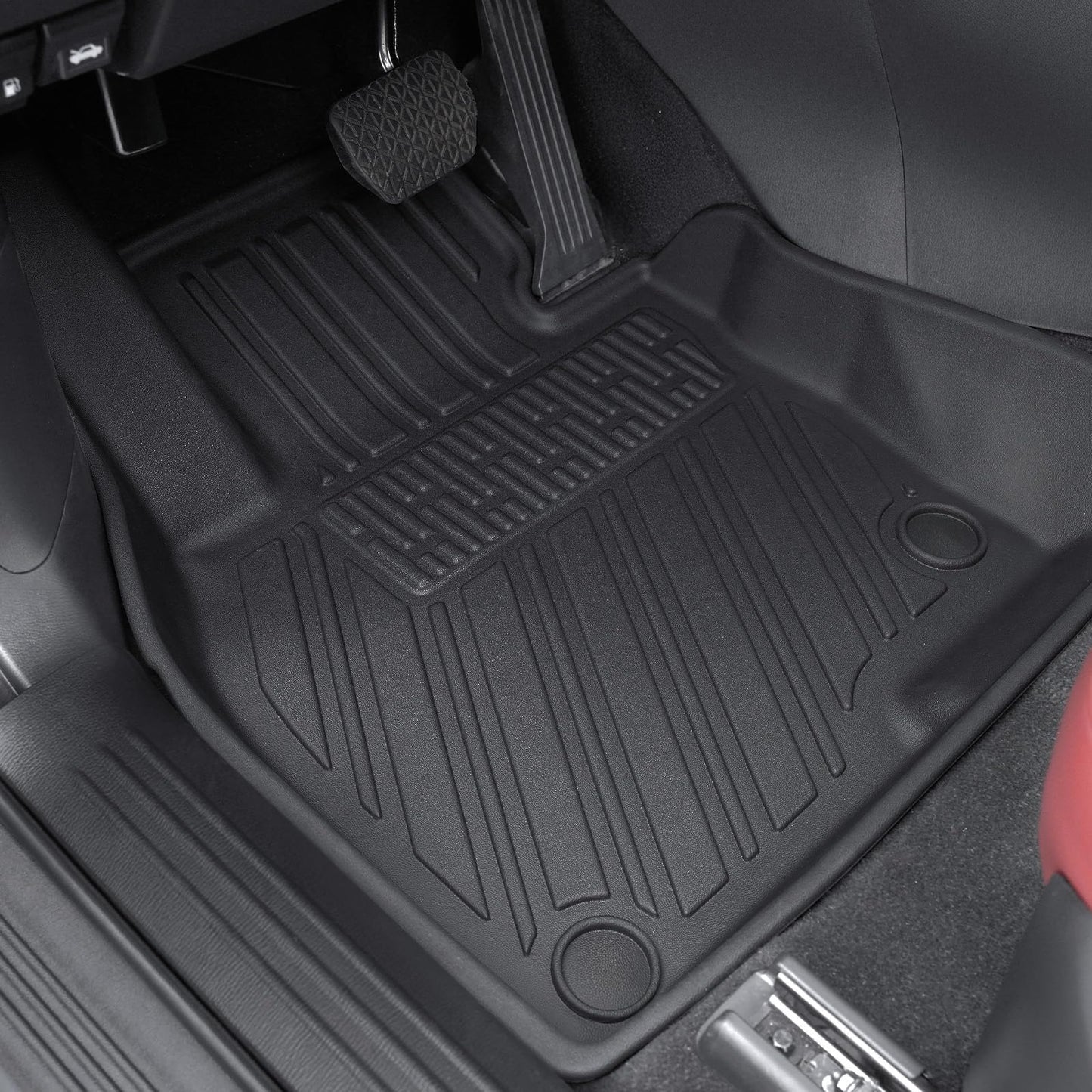 GALVAGNITE Floor Mats for Mazda CX-5 2017-2025, All Weather Floor Mats Trunk Cargo Liner with Backrest Protectors and Door Sill Guards Accessories, Full Coverage Set