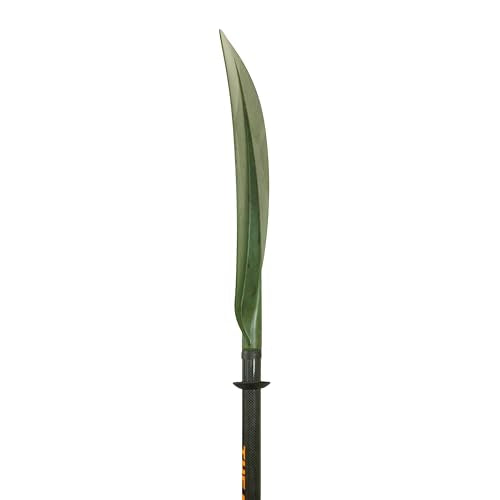 Pelican The Catch Kayak Paddle - Adjustable Fiberglass Shaft with Nylon Blades - Lightweight and Adjustable Perfect for Kayak Fishing - 102.4 in - Olive Camo