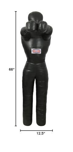 Combat Sports Legged Grappling Dummy – 35 to 140 lb Nylon Training Partner for MMA, Jiu-Jitsu, Wrestling, Takedowns, Throws, Submissions & Striking (Original, 120 lbs)