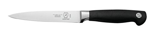 Mercer Culinary Genesis 10-Piece Forged Knife Set with Case, Steel/Black