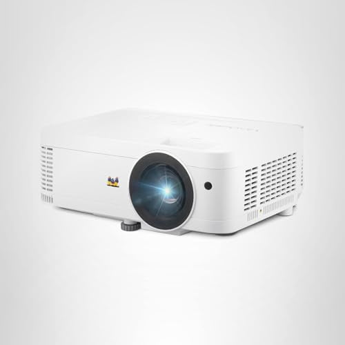 ViewSonic PX700HDH DLP 1080p Projector with 3700 Lumens, Supercolor, 1.1x Optical Zoom, 22000:1 Contrast Ratio, Dual HDMI, and Vertical Keystone for Home Theater