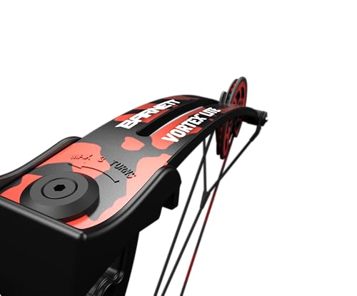 Barnett Vortex Lite G3 Youth Bow - 22-25in Draw Length, 18-29lb Hunting Compound Bow, Adjustable 60-70% Let Off, 3 Pin Fiber Optic Sight, Brush Retainer Rest, Fast Action Quiver, D Loop Installed