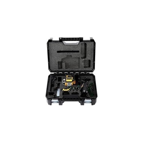 DEWALT Laser Level 360 Self Leveling, 3 Way Green Laser Leveler Tool 12V MAX with 2.0Ah Battery, Charger and Durable Carrying Case, 100 Ft, Tripod Compatible (DW089LG)