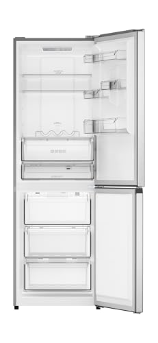 Sharp SJB1255GS Bottom-Freezer Counter-Depth Refrigerator, 24 Inch, 11.5 Cubic Foot, Garage Ready