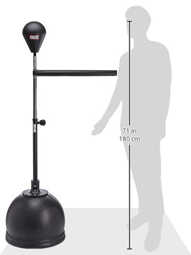 Ringside Cobra Reflex Bag with Defense Stick, Black