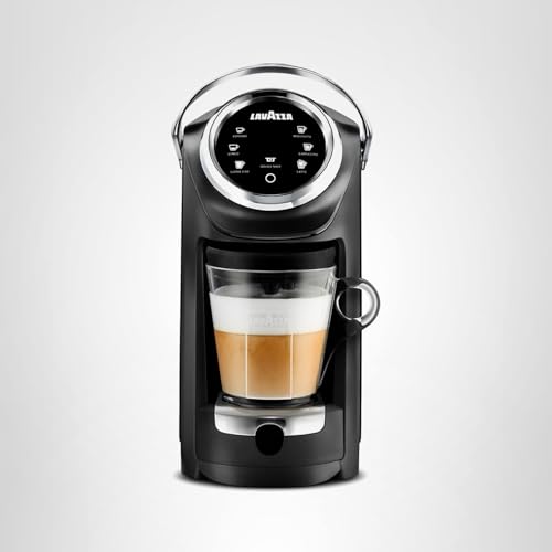 Lavazza Expert Coffee Classy Plus Single Serve ALL-IN-ONE Espresso & Coffee Brewer Machine - LB 400 - (Includes Built-in Milk Vessel/Frother)