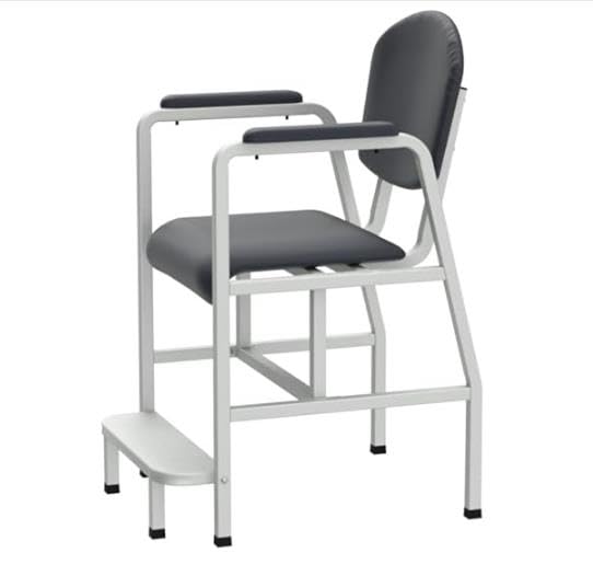 Helsevesen Heavy Duty Steel Frame Bariatric Hip High Chair, Medical Chair, Weight Capacity 500lbs
