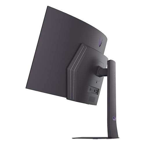 LG 45GX900A-B 45-Inch Ultragear WQHD (3440 x 1440) OLED Curved Gaming Monitor, 240Hz, 0.03ms, NVIDIA G-Sync, VESA DisplayHDR True Black 400, HDMI 2.1, DisplayPort, USB Type-C PD 65W, Black