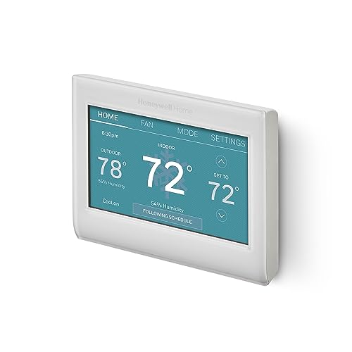 Honeywell Home RTH9600WF Smart Color Thermostat ENERGY STAR Wi-Fi Programmable Touchscreen Alexa Ready - C-Wire Required