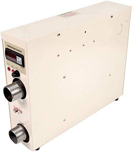 ZMM 240V 11KW Electric Pool Water Heater For Above Ground Inground Pool Hot Tub.,Upgrade Portable SPA Water Bath Heater Thermostat Swimming Pool Thermostat Heater Pump