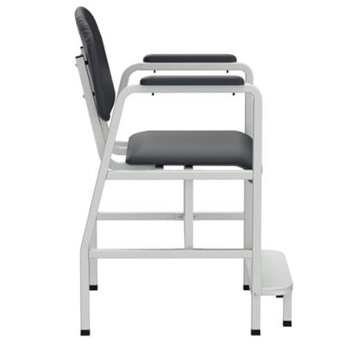 Helsevesen Heavy Duty Steel Frame Bariatric Hip High Chair, Medical Chair, Weight Capacity 500lbs