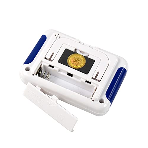 Digital Kitchen Timer Bell Alarm Clock Sleep Multifuctional Countdown 5 Groups Timer Kitchen Supplies(Blue)