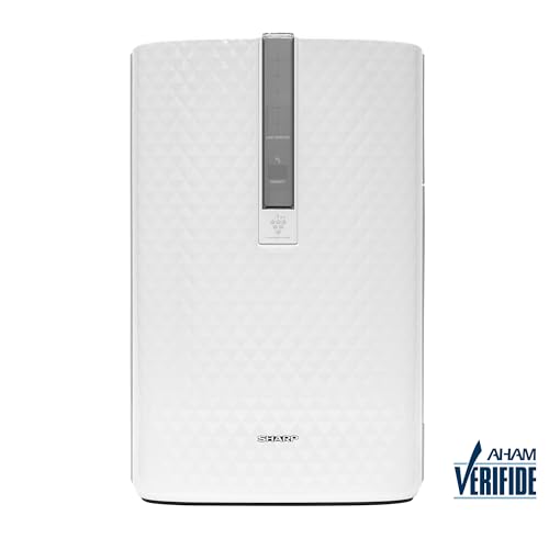 SHARP Air Purifier with Humidifier Combo – Covers up to 1,230 sqft in one hour, True HEPA Filter Air Purifier for Medium Rooms, Home Nursery, Dust, Smoke, Pollen - KC850U