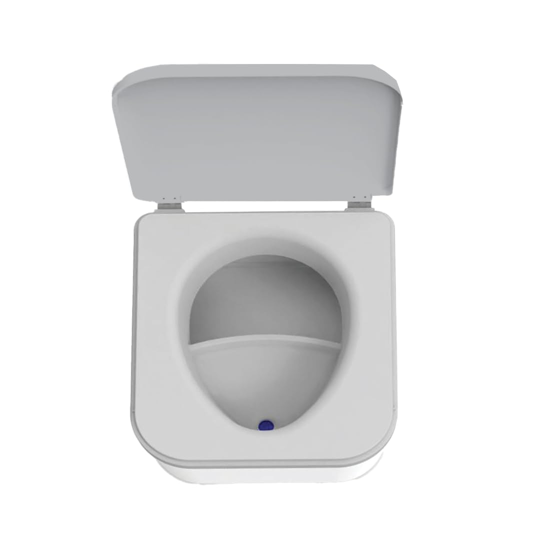NOMAD by OGO Portable Compost Toilet – Camping Toilet for Truck Campers, Hunting Blinds, Car Camping, Primitive Camping & Boating, No-Electric, Waterless, Odor-Free Fits 8 Gallon Bags