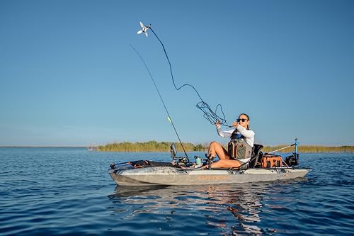 Pelican Catch Mode 110 - Angler Fishing Kayak with Lawnchair seat - 10.5 ft
