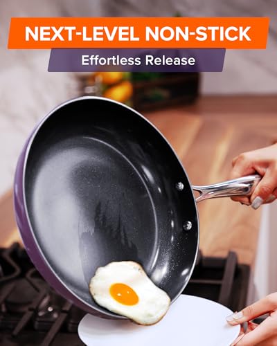 Nuwave Lux 13-Piece Premium Cookware Collection, Next-Generation G11 Duralon Blue Ceramic Nonstick, Ultra Durable, PFAS-Free, Lightweight & Works on All Cooktops