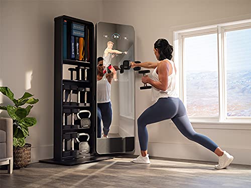 Nordictrack Vault Complete Reflective Trainer with Fitness Accessories, Pivoting Mirror and Touchscreen, and 30-Day iFIT Family Membership