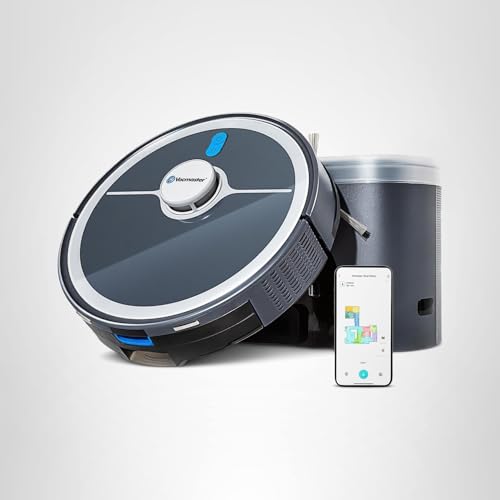 Vacmaster V10i 3-in-1 Robot Vacuum and Mop Combo with Self-Empty Station for 45 Days, LiDAR Navigation,3000Pa Strong Suction, Multi-Floor Mapping for Homes with Pets, Carpet & Hard Floors