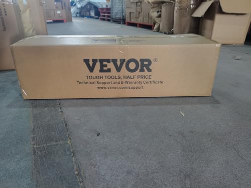 VEVOR Heavy Duty Aluminum Truck Bed Tool Box, Diamond Plate Tool Box with Side Handle and Lock Keys, Storage Tool Box Chest Box Organizer for Pickup, Truck Bed, RV, Trailer, 48"x15"x15", Black