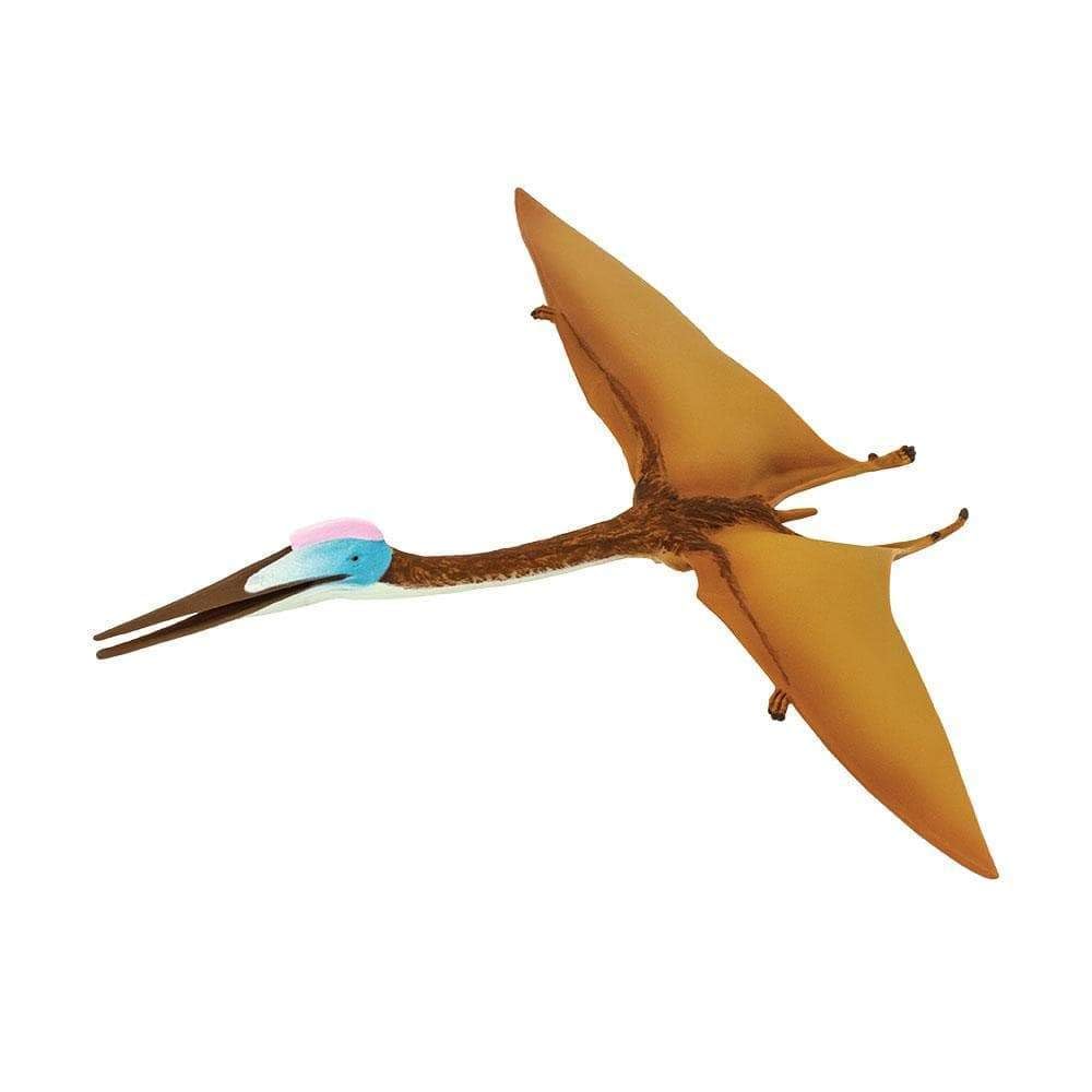 Safari Ltd. Quetzalcoatlus Figurine - Detailed 8.75" Wingspan Dinosaur Figure - Educational Toy for Boys, Girls, and Kids Ages 3+
