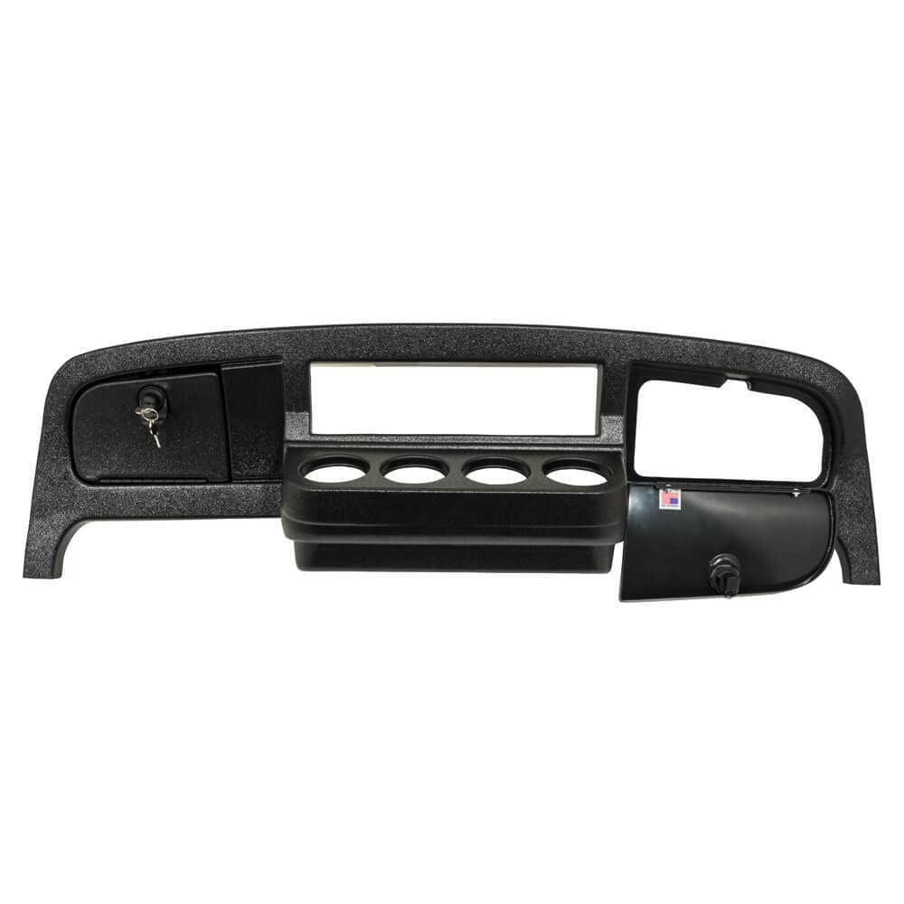 EZGO Freedom TXT/T48 Texturized Black Dash Cover with Locking Doors (Fits 2014-Up)
