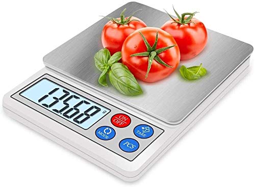 Digital Kitchen Pocket Scale Elegant Slim Design for Easy Storage Electronic Cooking Scale for Home/Kitchen 600G/0.01G Tare and Pcs Function