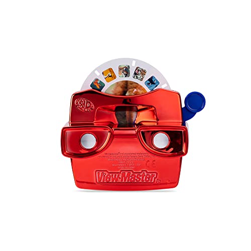 View Master Classic with Discovery Kids Reels - Metallic Viewfinder with 5 Reels Included - STEM, Retro, Nature Learning Toy for Kids and Adults, Toddlers, Ages 3+