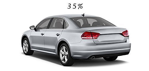 Double Ply Window Film (40" x 100') (35% Tint) Automotive Tint for Sun, Glare, & UV Protection - Universal Fit for Privacy w/Installation Instructions - Car Window Treatments