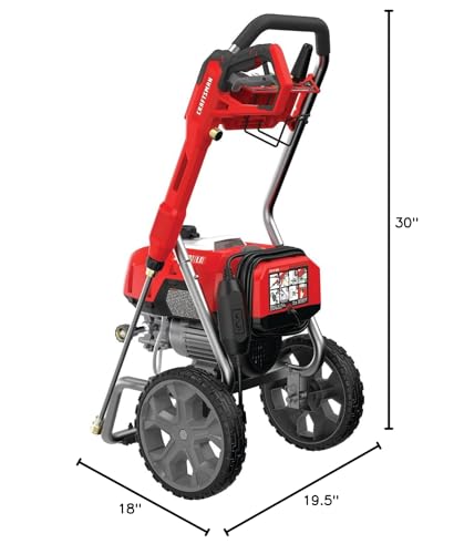 CRAFTSMAN Electric Pressure Washer, Cold Water, 2400-PSI, 1.1-GPM, Corded (CMEPW2400)