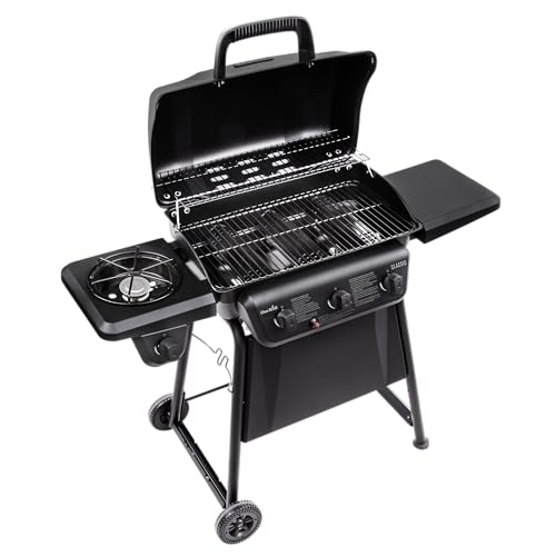 Char-Broil® Classic Series™ Convective 3-Burner with Side Burner Propane Gas Stainless Steel Grill - 463773817-P2