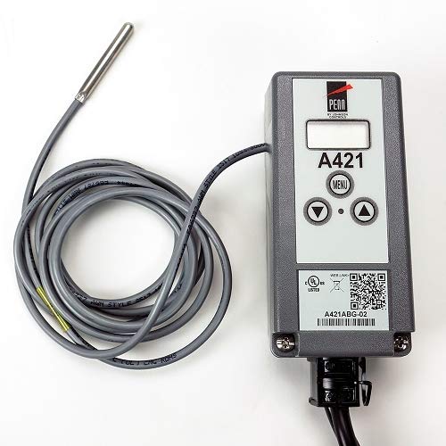Penn by Johnson Temperature Controllers Refrigerator/Freezer Thermostat (A421 Digital Temperature Controller)