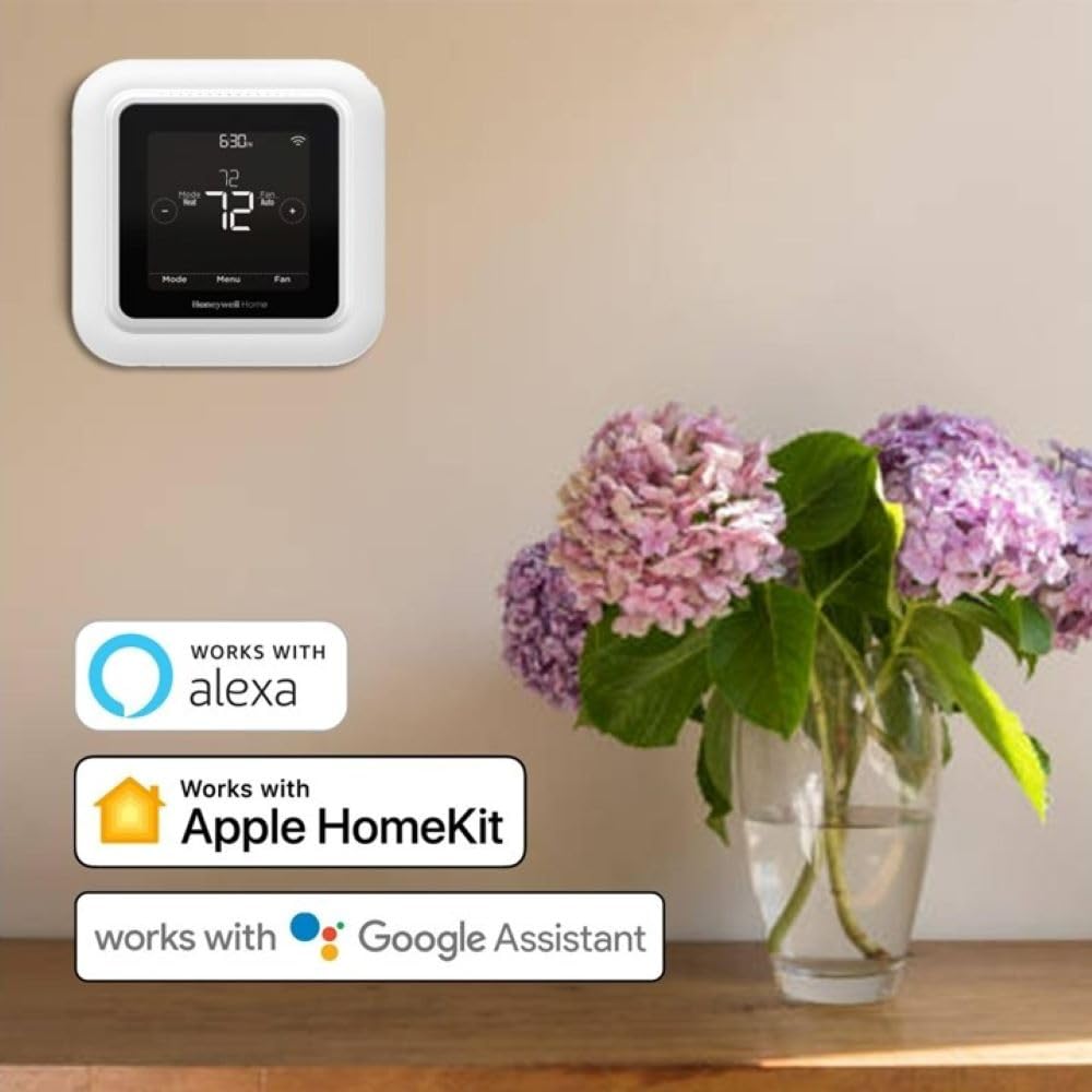 Honeywell Home RTH8800WF T5 Smart Thermostat + Wall Plate