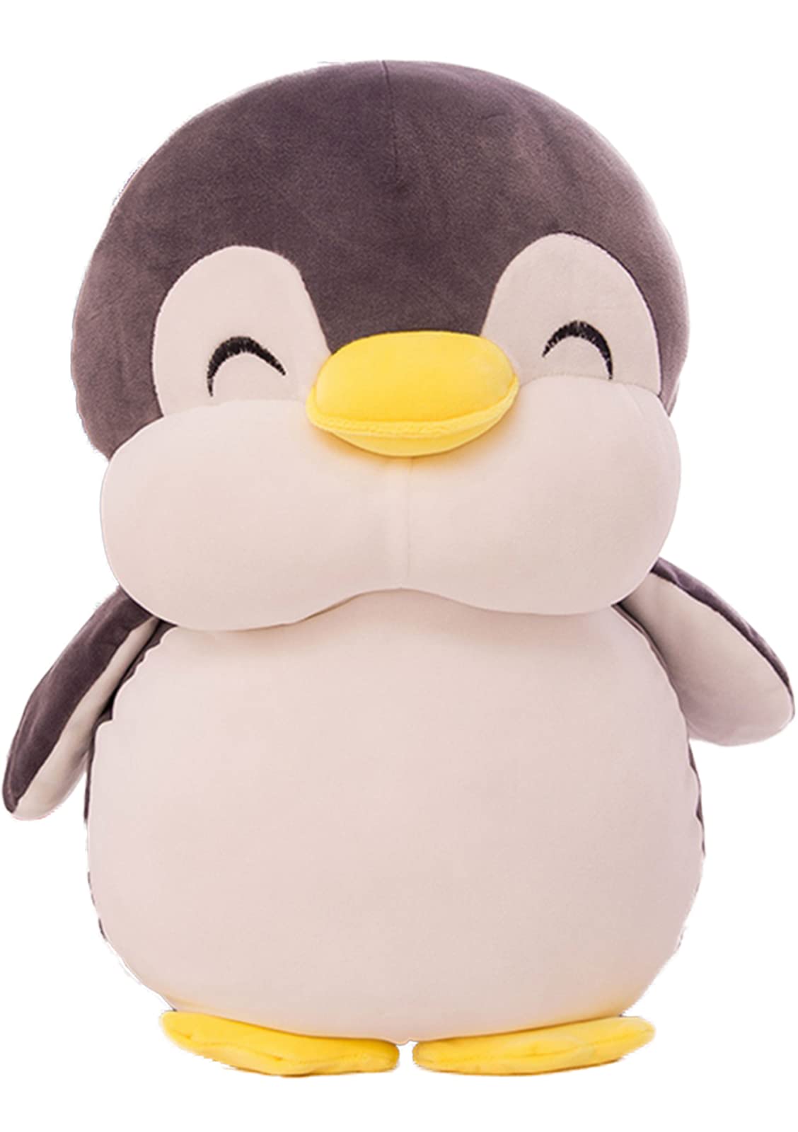 TONGSONG 21.6 Inch Plush Penguin Stuffed Animal Penguin Hugging Pillow with Smile Face Cuddly Plushies Toy Huggable Anime Gifts for Kids and Lovers in Birthday,Valentines,Christmas