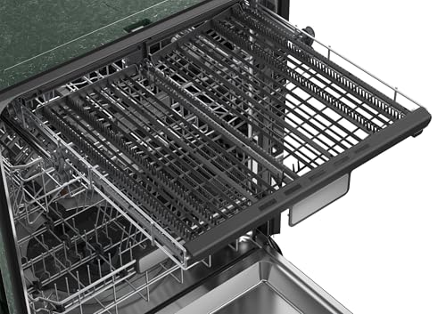 Sharp SDW6736MS 24-inch Stainless Steel Dishwasher, Third Rack, Library Quiet 47 dB, Power Wash Sprayer