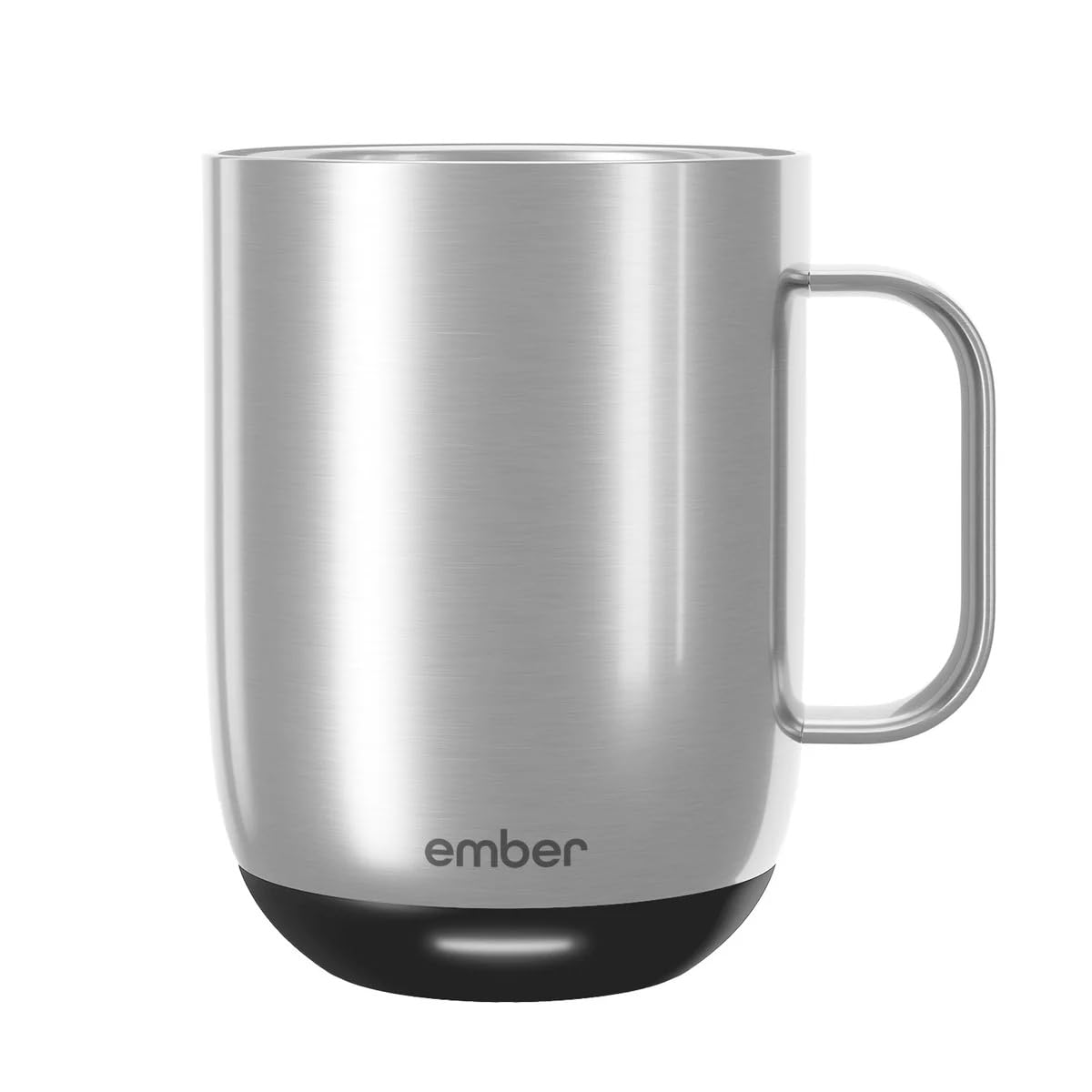 Ember Temperature Control Smart Mug 2, 14 Oz, App-Controlled Heated Coffee Mug with 80 Min Battery Life and Improved Design, Stainless Steel (Renewed)