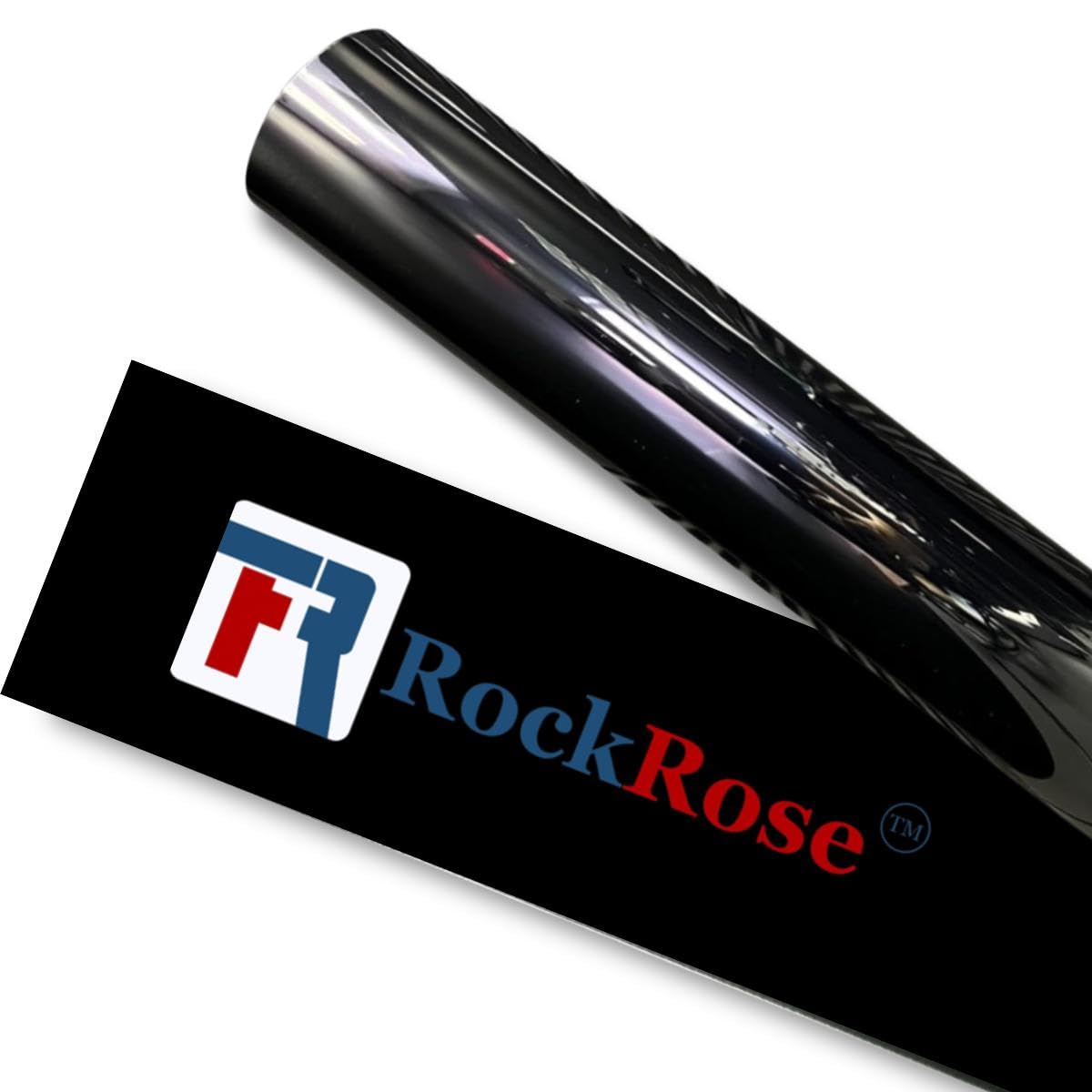 RockRose 20% Nano Ceramic Car Window Tint 60 in x 100FT 2PLY Privacy Film Heat Block, 99% UVR, and 85% IRR Block for Auto or Home Strong Adhesive, Easy Shrink, Plotter Friendly - Charcoal