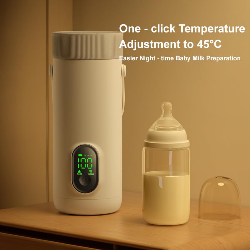 Travel Electric Kettle 350ML, Portable Kettle for Travel, Small Tea Coffee Kettles, 27000mAh USB Rechargeable Hot Water Boiler for Car Outdoor Camping (US Plug)