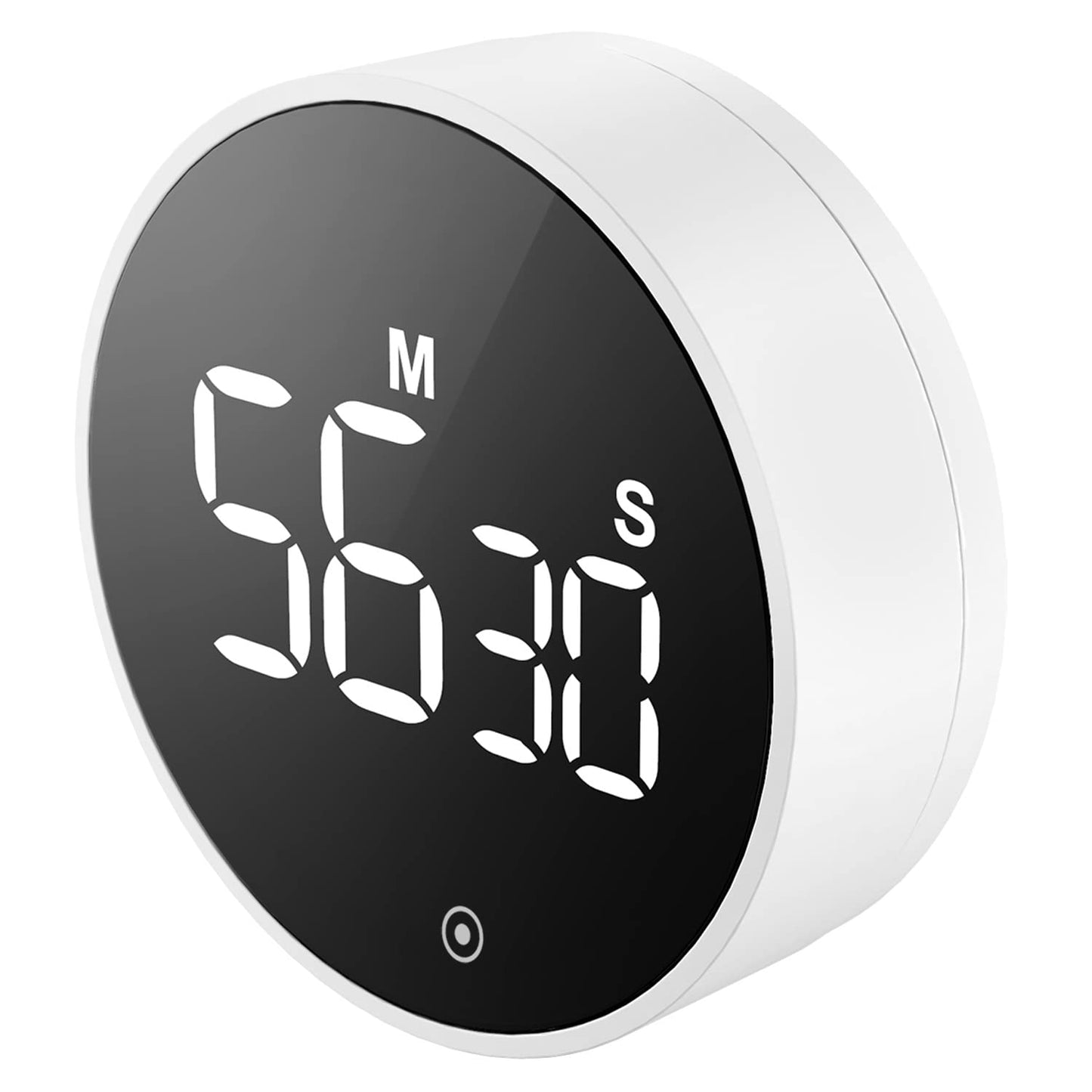 NSUQOA JSEIAJB LED Digital Kitchen Timer Cooking Shower Study Stopwatch Alarm Clock Timer Magnetic Electronic Countdown(E)