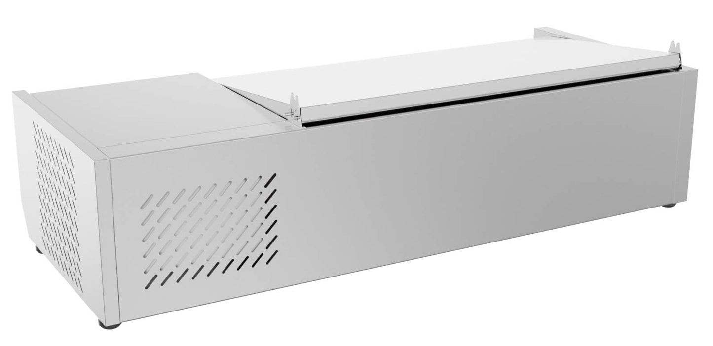 KoolMore SCDC-3P-SG Commercial-Refrigerator, 40 Inch, Silver