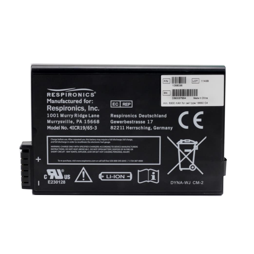 PULADU Original 900-102 for Respironcs EverGo Oxygen Machine Battery 14.4V Li-ion Battery 1058036