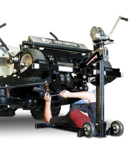 MoJack MJ-PRO 00145 Professional Zero Turn Radius Lawn Mower Lift - 750 Pound Lift Capacity, Universal Capacity for Tractors & ZTR Mowers, for Safe & Efficient Maintenance b